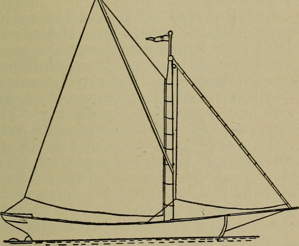 An illustration from Boat sailing in fair weather and foul, 1903, leaf 142