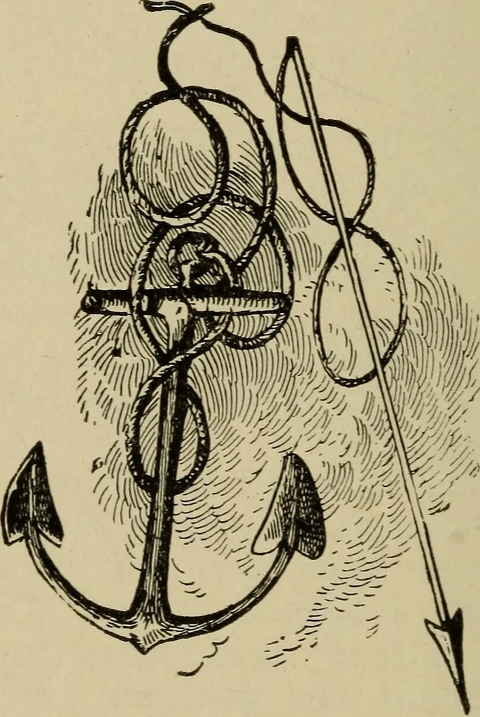 An illustration from Boat sailing in fair weather and foul, 1903, leaf 205