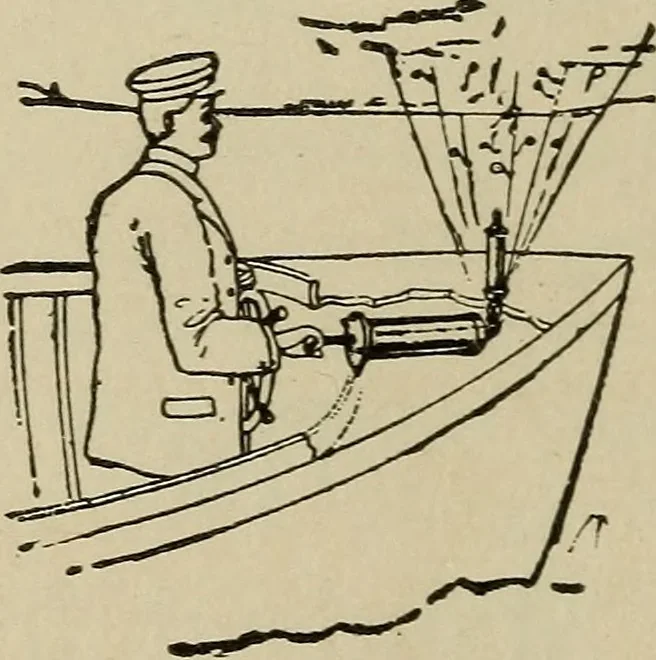 An illustration from Boat sailing in fair weather and foul, 1903, leaf 253