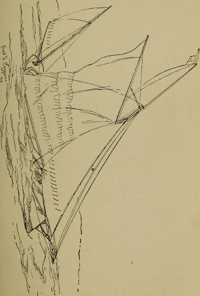 An illustration from Boat sailing in fair weather and foul, 1903, leaf 40