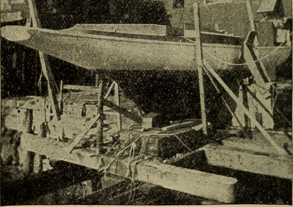 An illustration from Boat sailing in fair weather and foul, 1903, leaf 55