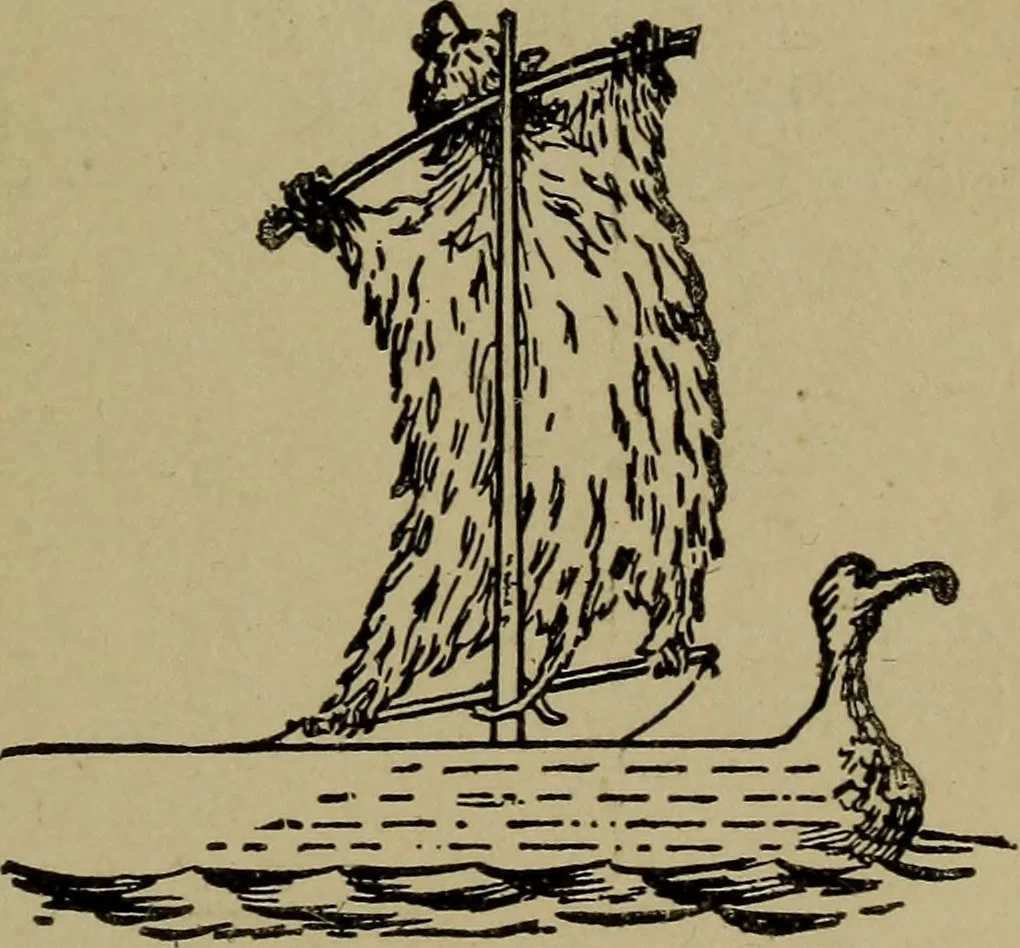 An illustration from Boat sailing in fair weather and foul, 1903, leaf 6