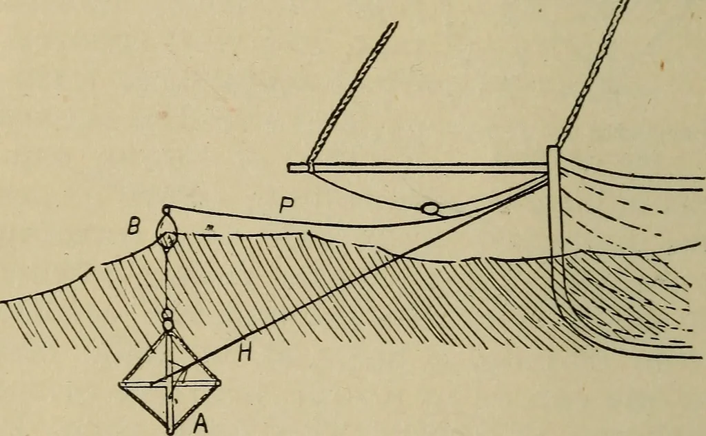 An illustration from Boat sailing in fair weather and foul, 1903, leaf 71