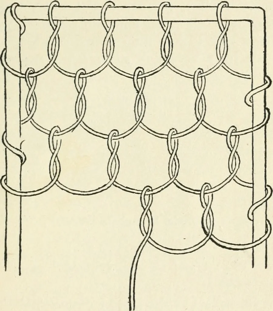 An illustration from Bobbins of Belgium; a book of Belgian lace, lace-workers, lace-schools and lace-villages, 1920, leaf 340