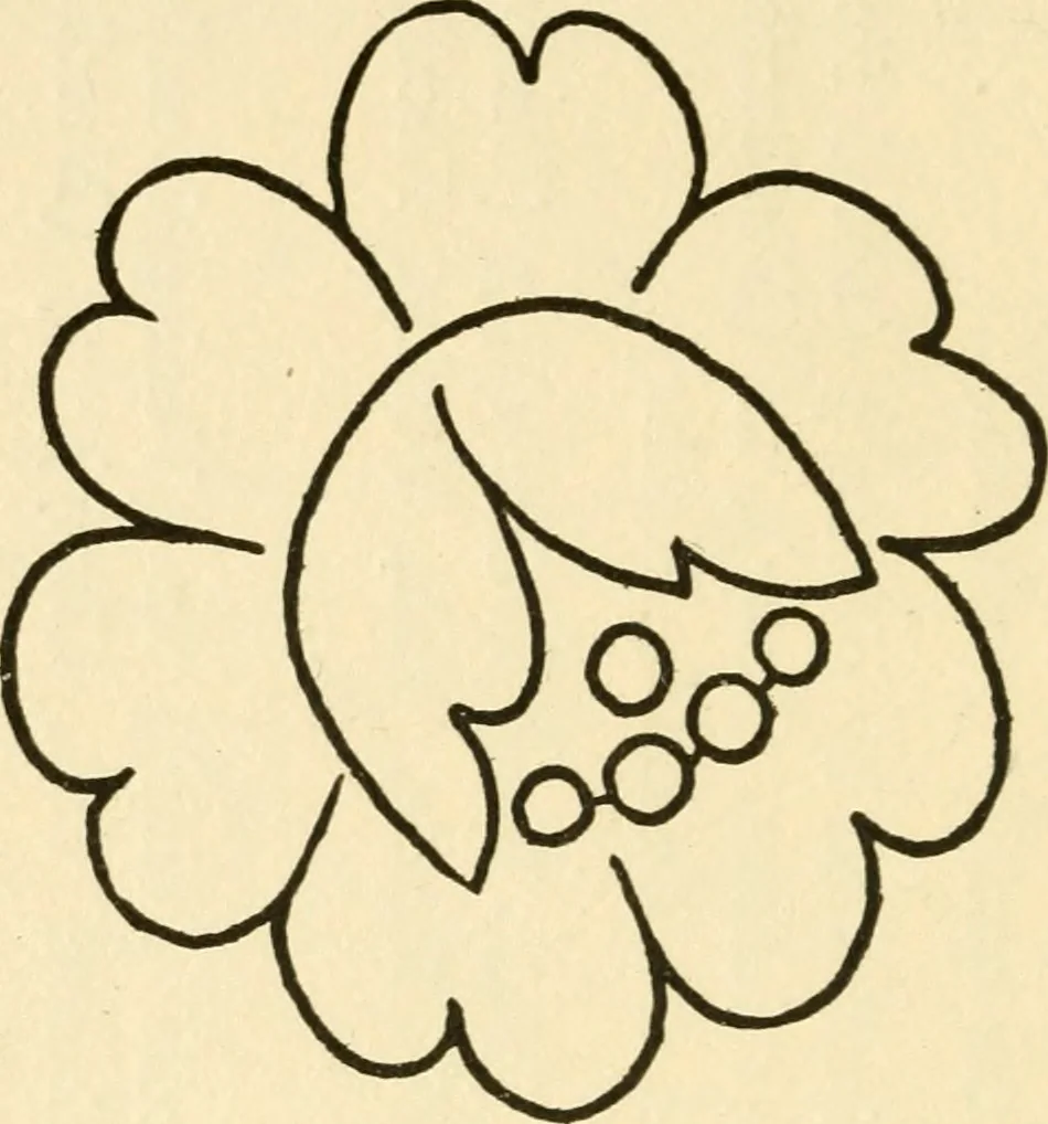 An illustration from Bobbins of Belgium; a book of Belgian lace, lace-workers, lace-schools and lace-villages, 1920, leaf 327