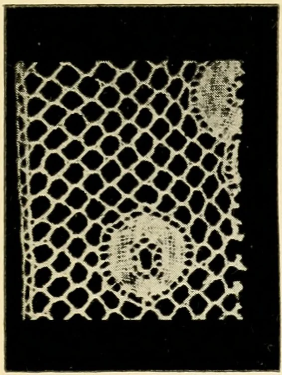 An illustration from Bobbins of Belgium; a book of Belgian lace, lace-workers, lace-schools and lace-villages, 1920, leaf 96