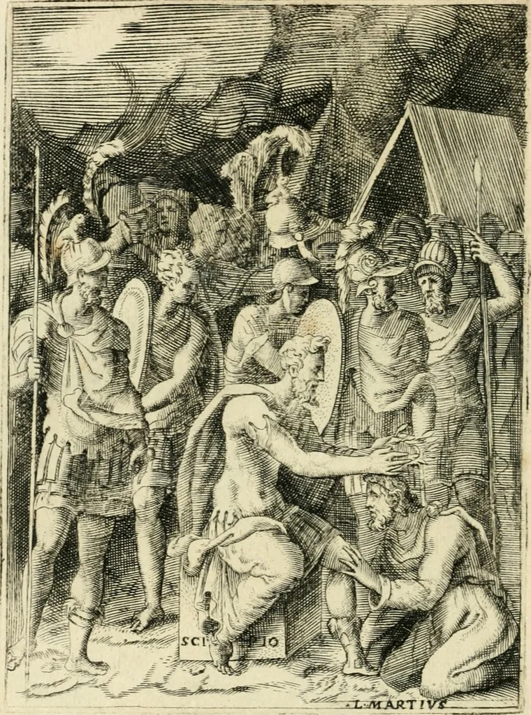 An illustration from Achillis Bocchii Bonon. Symbolicarvm quaestionvm de vniverso genere qvas serio lvdebat libri qvinqve, 1555, leaf 137