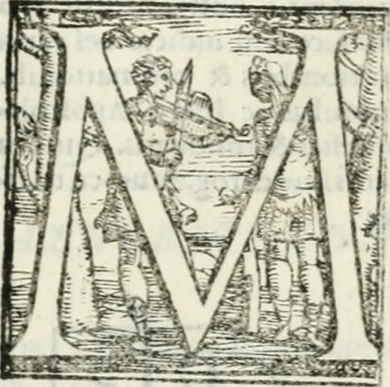 An illustration from Achillis Bocchii Bonon. Symbolicarvm quaestionvm de vniverso genere qvas serio lvdebat libri qvinqve, 1555, leaf 14