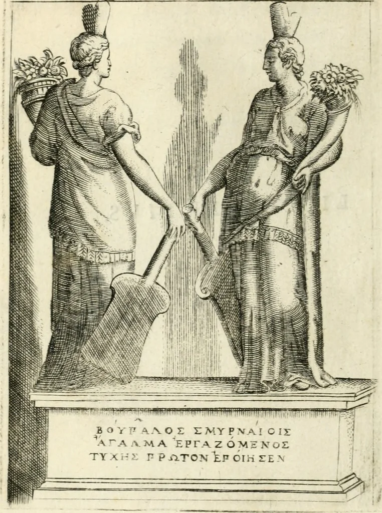 An illustration from Achillis Bocchii Bonon. Symbolicarvm quaestionvm de vniverso genere qvas serio lvdebat libri qvinqve, 1555, leaf 153