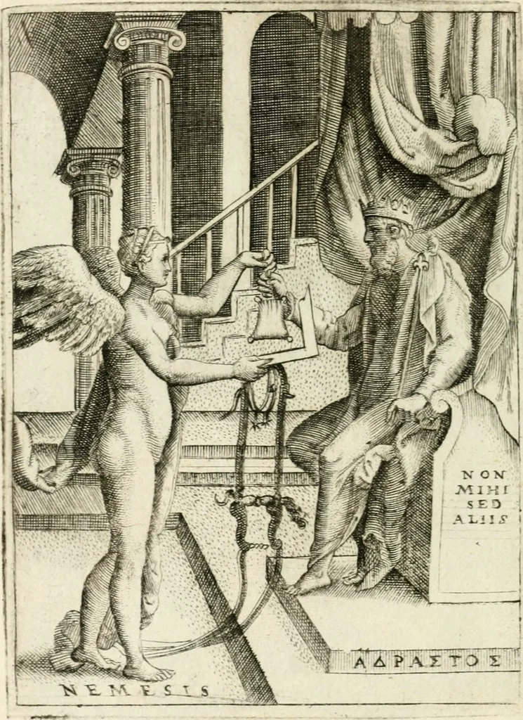 An illustration from Achillis Bocchii Bonon. Symbolicarvm quaestionvm de vniverso genere qvas serio lvdebat libri qvinqve, 1555, leaf 161