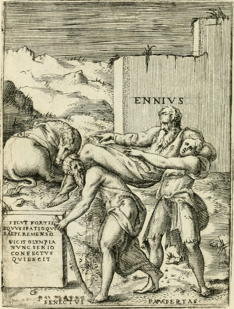 An illustration from Achillis Bocchii Bonon. Symbolicarvm quaestionvm de vniverso genere qvas serio lvdebat libri qvinqve, 1555, leaf 173