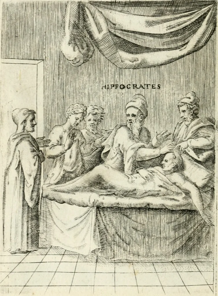 An illustration from Achillis Bocchii Bonon. Symbolicarvm quaestionvm de vniverso genere qvas serio lvdebat libri qvinqve, 1555, leaf 195