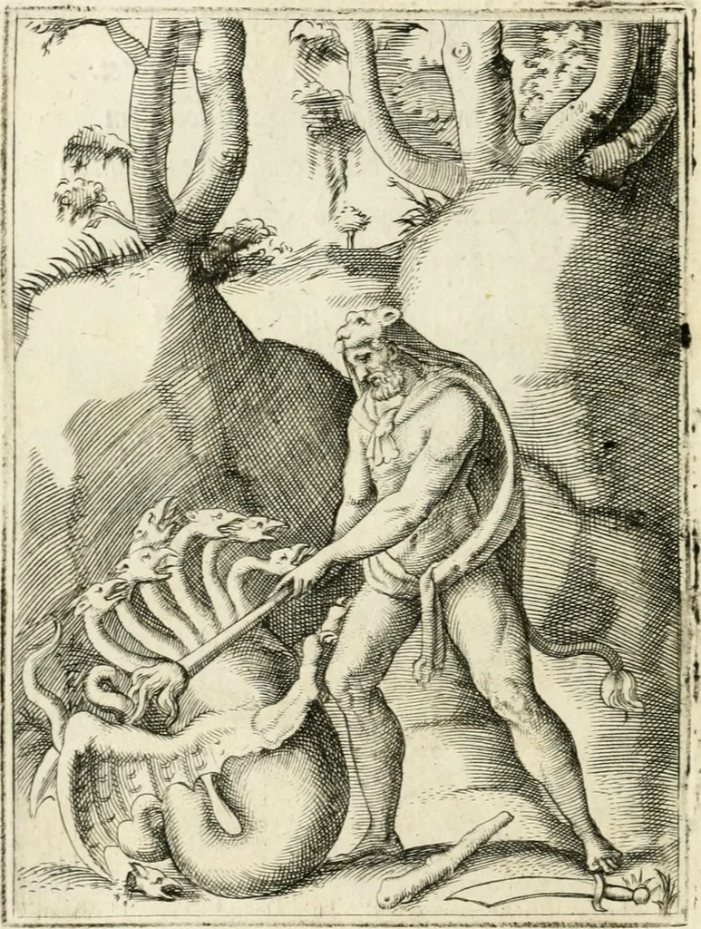 An illustration from Achillis Bocchii Bonon. Symbolicarvm quaestionvm de vniverso genere qvas serio lvdebat libri qvinqve, 1555, leaf 211
