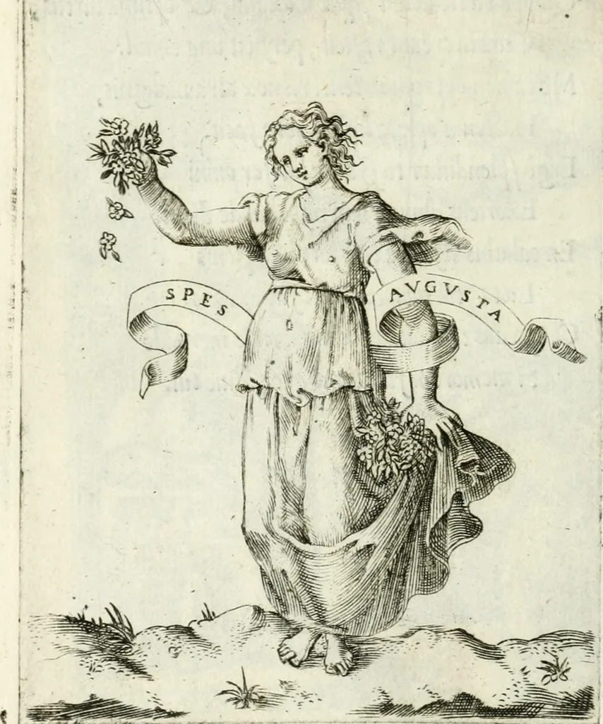An illustration from Achillis Bocchii Bonon. Symbolicarvm quaestionvm de vniverso genere qvas serio lvdebat libri qvinqve, 1555, leaf 237