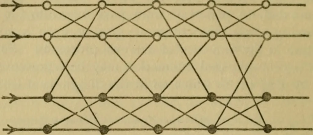 An illustration from Body and mind; a history and a defence of animism, 1920, leaf 251