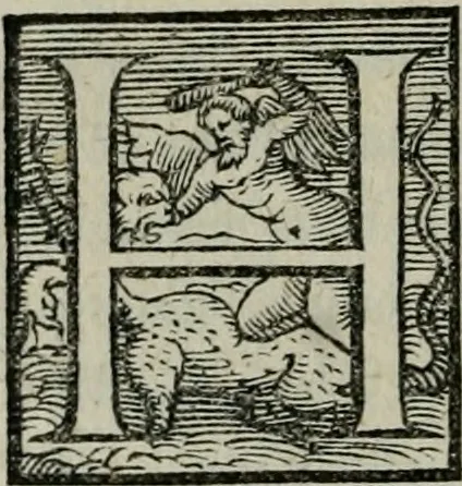 An illustration from Boezio Seuerino della consolazione della filosofia, 1551, leaf 115