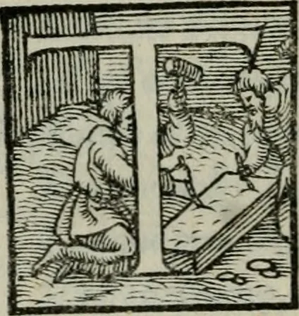 An illustration from Boezio Seuerino della consolazione della filosofia, 1551, leaf 37