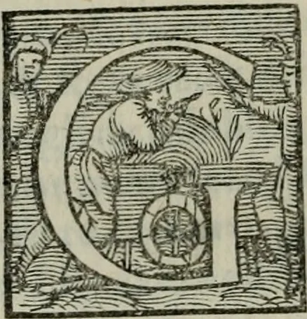 An illustration from Boezio Seuerino della consolazione della filosofia, 1551, leaf 69