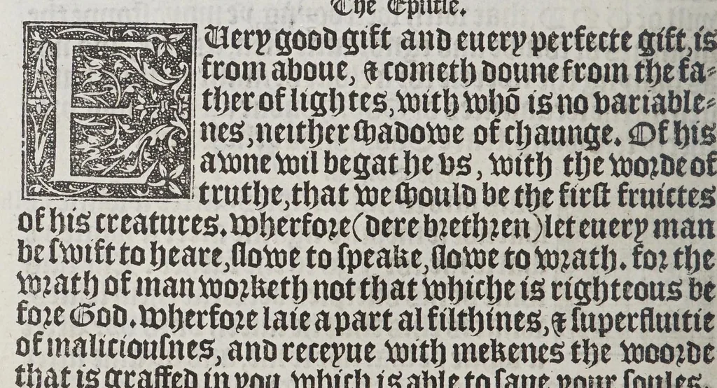 An illustration from The boke of common praier, and administracion of the sacramentes, and other rites and ceremonies in the Churche of Englande., 1552, leaf 144