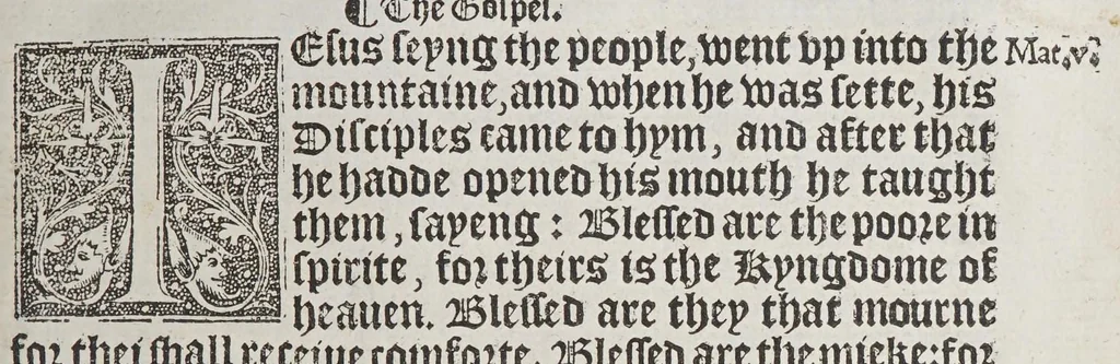 An illustration from The boke of common praier, and administracion of the sacramentes, and other rites and ceremonies in the Churche of Englande., 1552, leaf 217