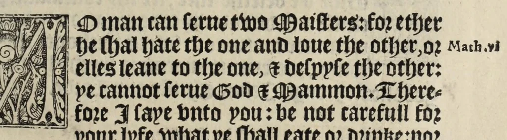An illustration from The boke of common prayer and administracion of the sacramentes and other rites and ceremonies in the Churche of Englande, 1552, leaf 197