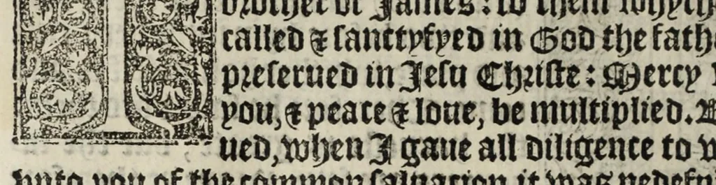 An illustration from The boke of common prayer and administracion of the sacramentes and other rites and ceremonies in the Churche of Englande, 1552, leaf 246