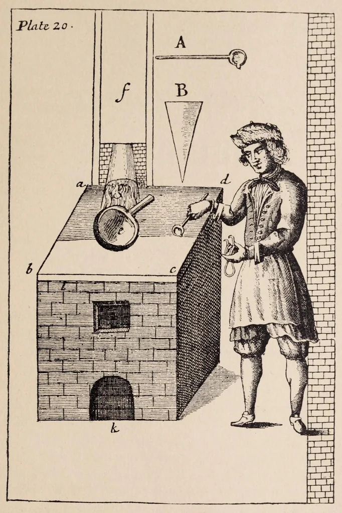 An illustration from Boktryckstyper under XV. till XIX århundert : kort öfversikt af boktryckstypernas utveckling och allmänna former, 1905, leaf 43