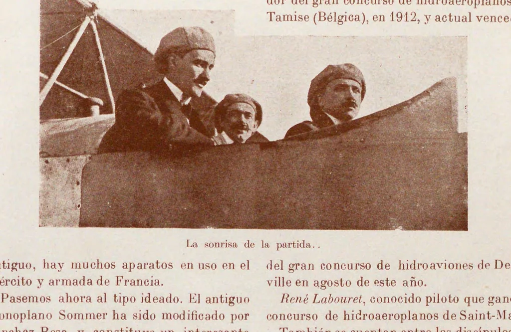 An illustration from Boletín del Aero-Club de Chile, 1914, leaf 17
