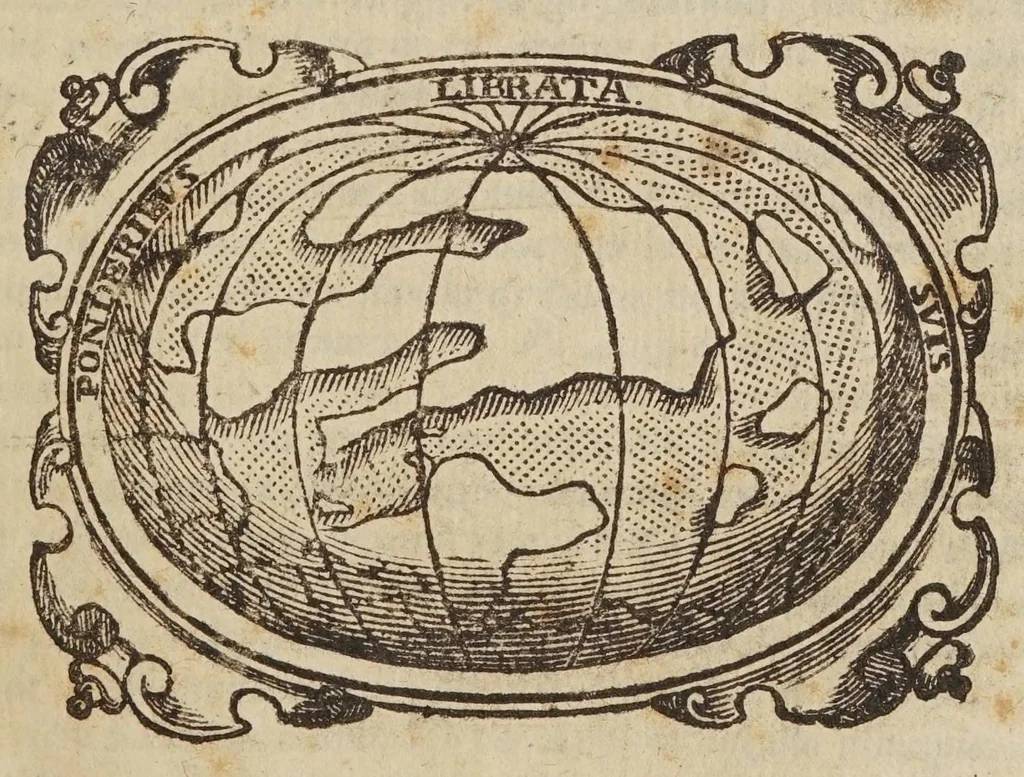 An illustration from Bollo di D. Vittorio Siri ... nel Mercurio veridico del Sig. dottore Birago .., 1653, leaf 7