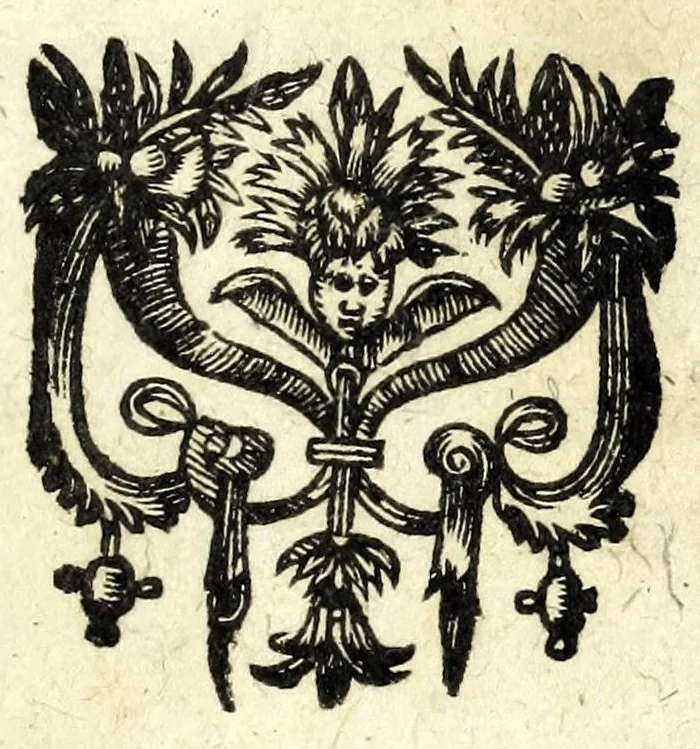An illustration from Boniface, et le pedant : comedie en prose, 1633, leaf 3