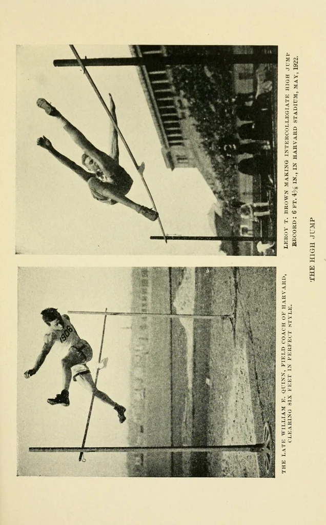 An illustration from The book of athletics, 1922, leaf 293
