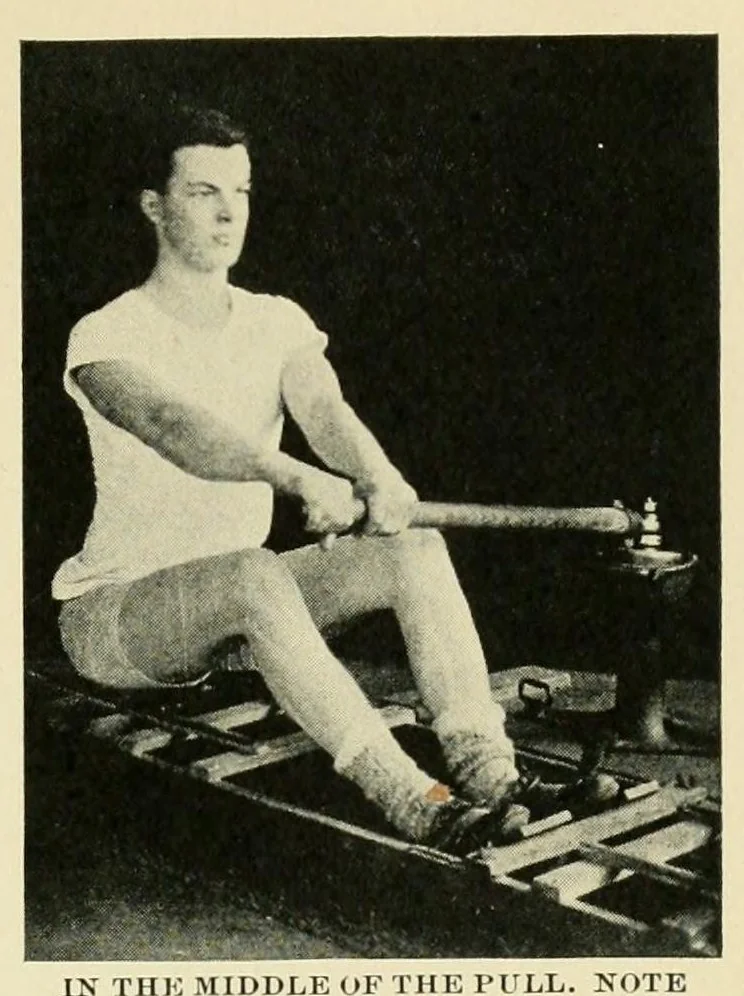An illustration from The book of athletics, 1922, leaf 395