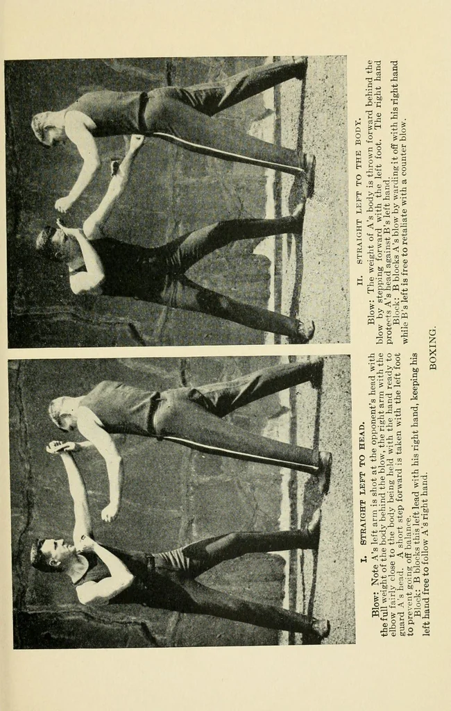 An illustration from The book of athletics, 1922, leaf 539