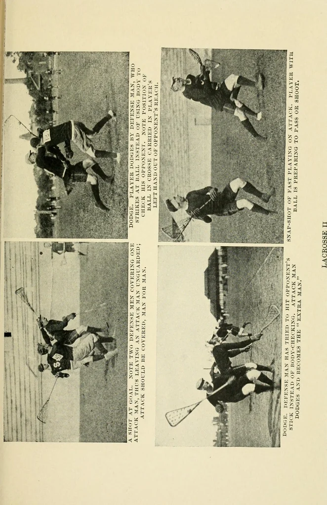 An illustration from The book of athletics, 1922, leaf 577