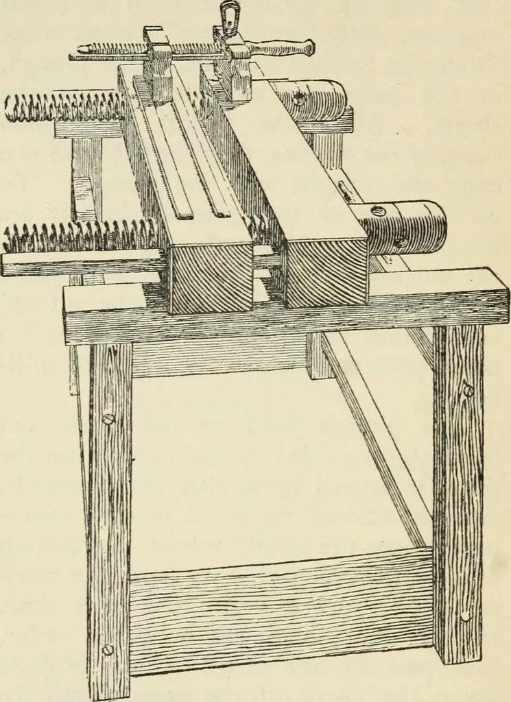An illustration from Bookbinding, and the care of books : a text-book for bookbinders and librarians, 1911, leaf 131