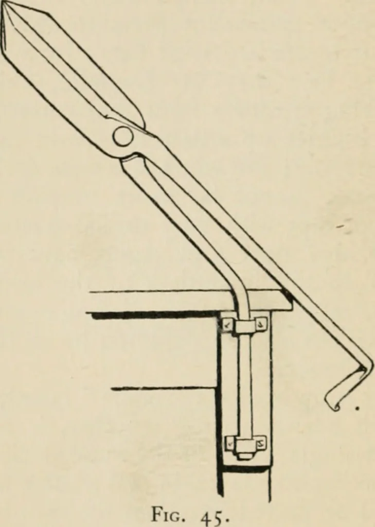 An illustration from Bookbinding, and the care of books; a handbook for amateurs, bookbinders & librarians, 1901, leaf 131