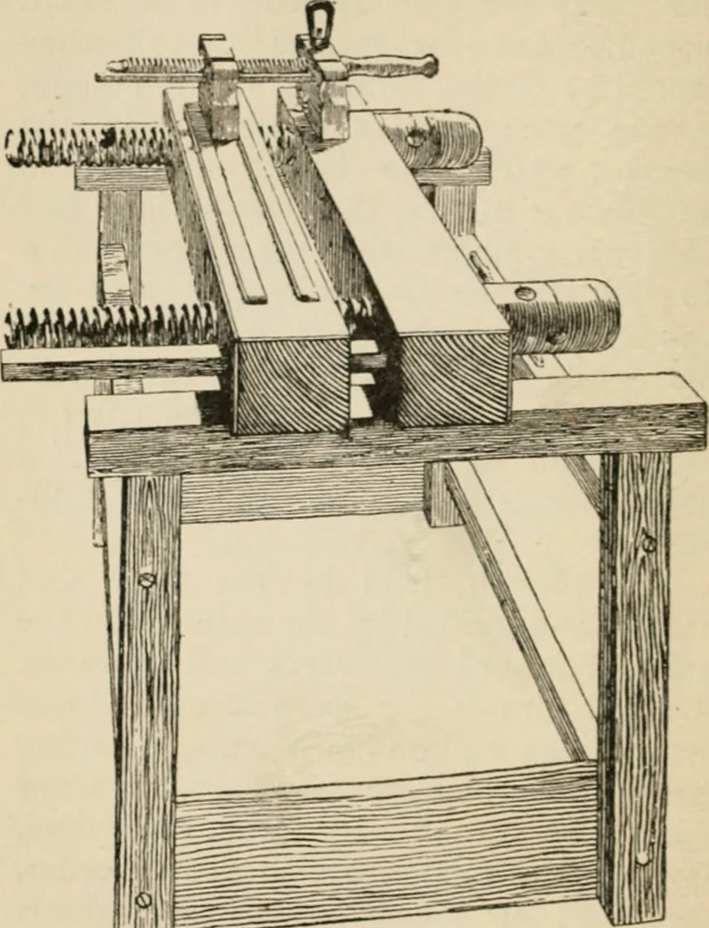 An illustration from Bookbinding, and the care of books; a handbook for amateurs, bookbinders & librarians, 1901, leaf 133