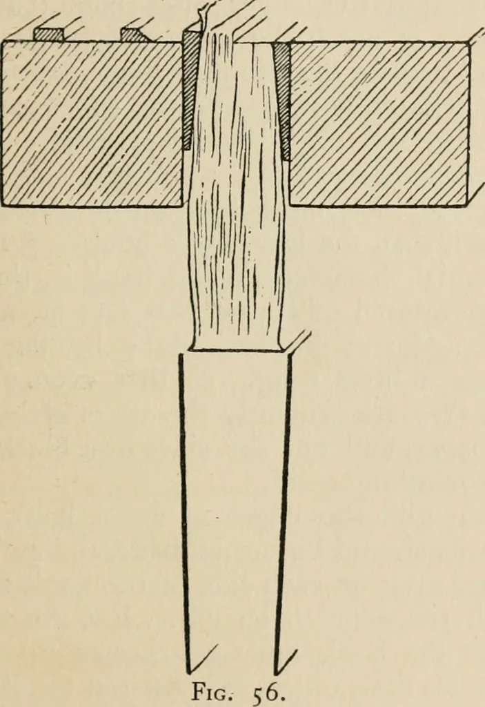 An illustration from Bookbinding, and the care of books; a handbook for amateurs, bookbinders & librarians, 1901, leaf 148