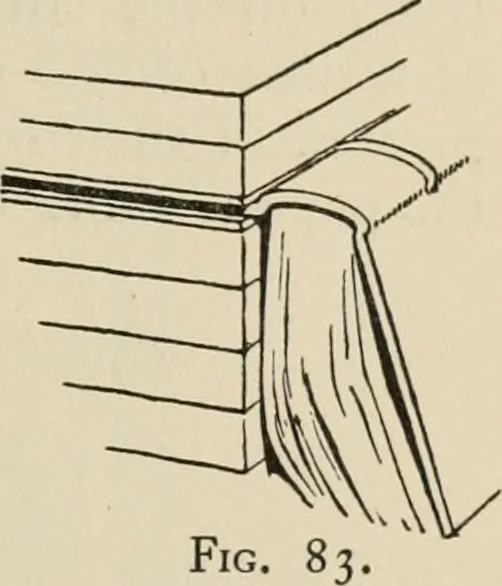 An illustration from Bookbinding, and the care of books; a handbook for amateurs, bookbinders & librarians, 1901, leaf 198