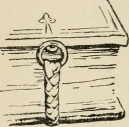 An illustration from Bookbinding, and the care of books; a handbook for amateurs, bookbinders & librarians, 1901, leaf 265