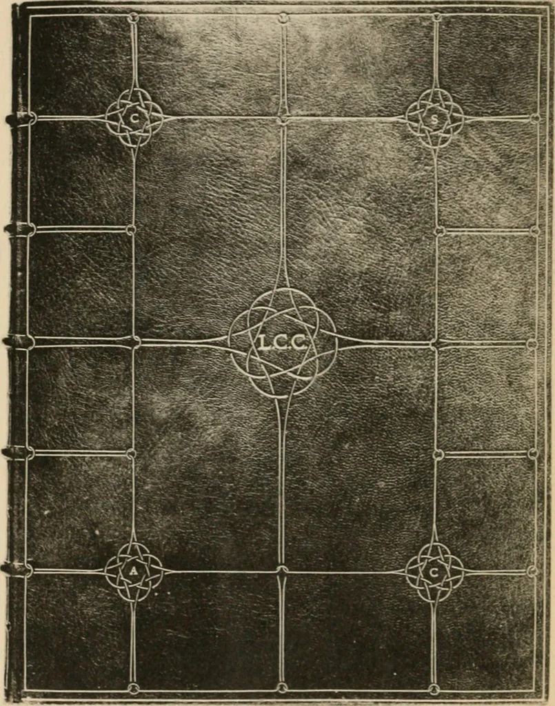 An illustration from Bookbinding, and the care of books; a handbook for amateurs, bookbinders & librarians, 1901, leaf 341