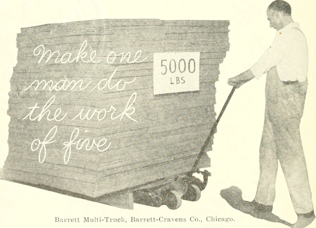 An illustration from Bookbinding and its auxiliary branches, 1914, leaf 49