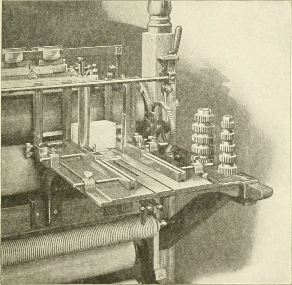 An illustration from Bookbinding and its auxiliary branches, 1914, leaf 80
