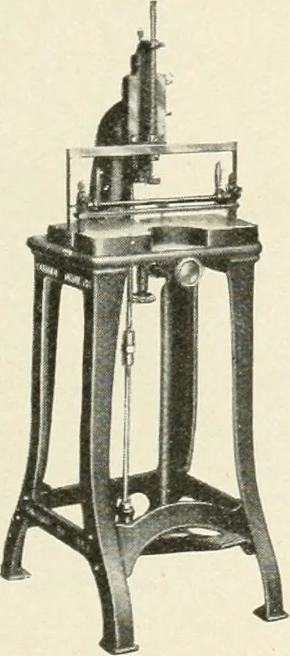 An illustration from Bookbinding and its auxiliary branches, 1914, leaf 106