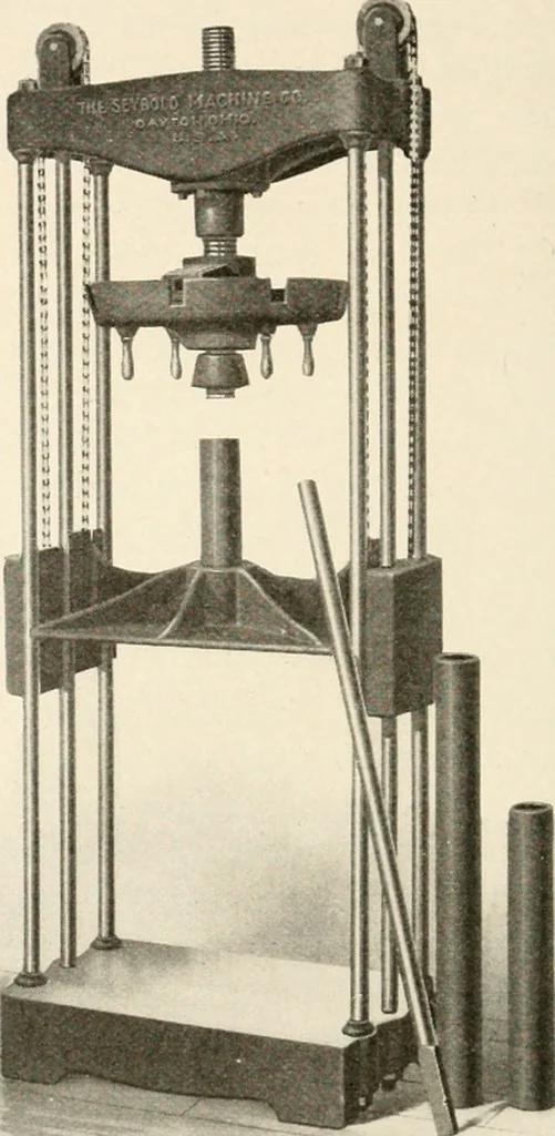 An illustration from Bookbinding and its auxiliary branches, 1914, leaf 111