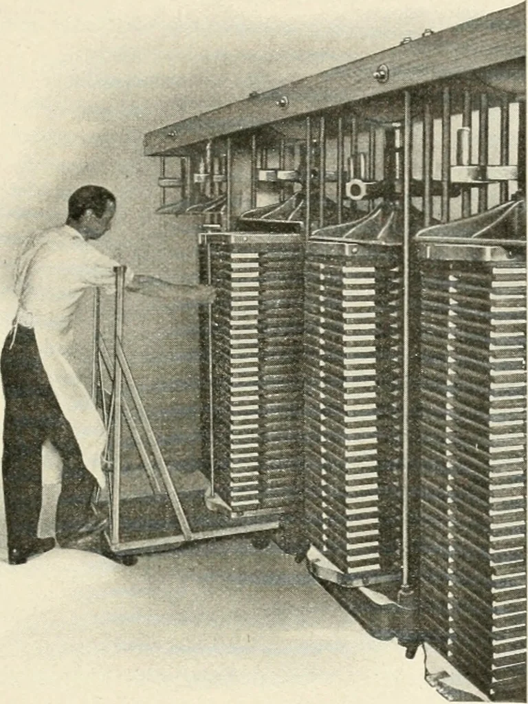 An illustration from Bookbinding and its auxiliary branches, 1914, leaf 114
