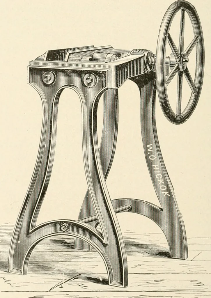 An illustration from Bookbinding and its auxiliary branches, 1914, leaf 117