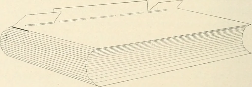 An illustration from Bookbinding and its auxiliary branches, 1914, leaf 125