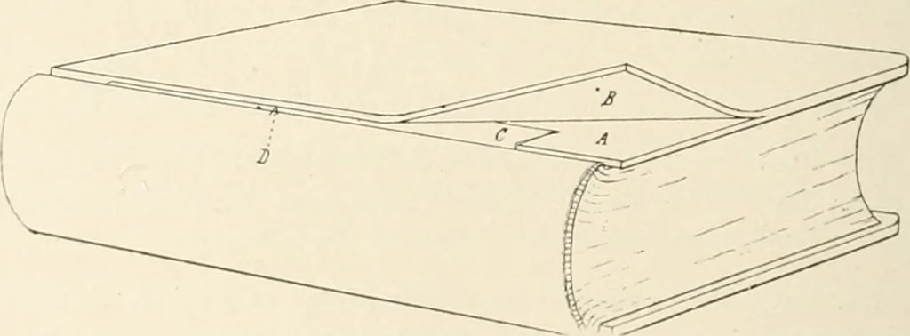 An illustration from Bookbinding and its auxiliary branches, 1914, leaf 131