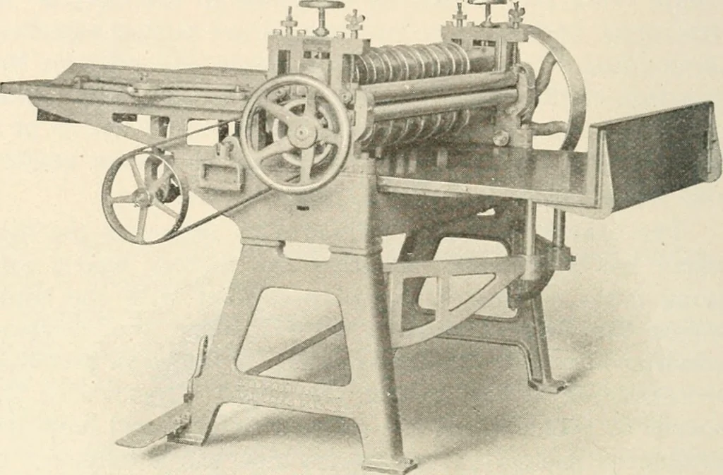 An illustration from Bookbinding and its auxiliary branches, 1914, leaf 133